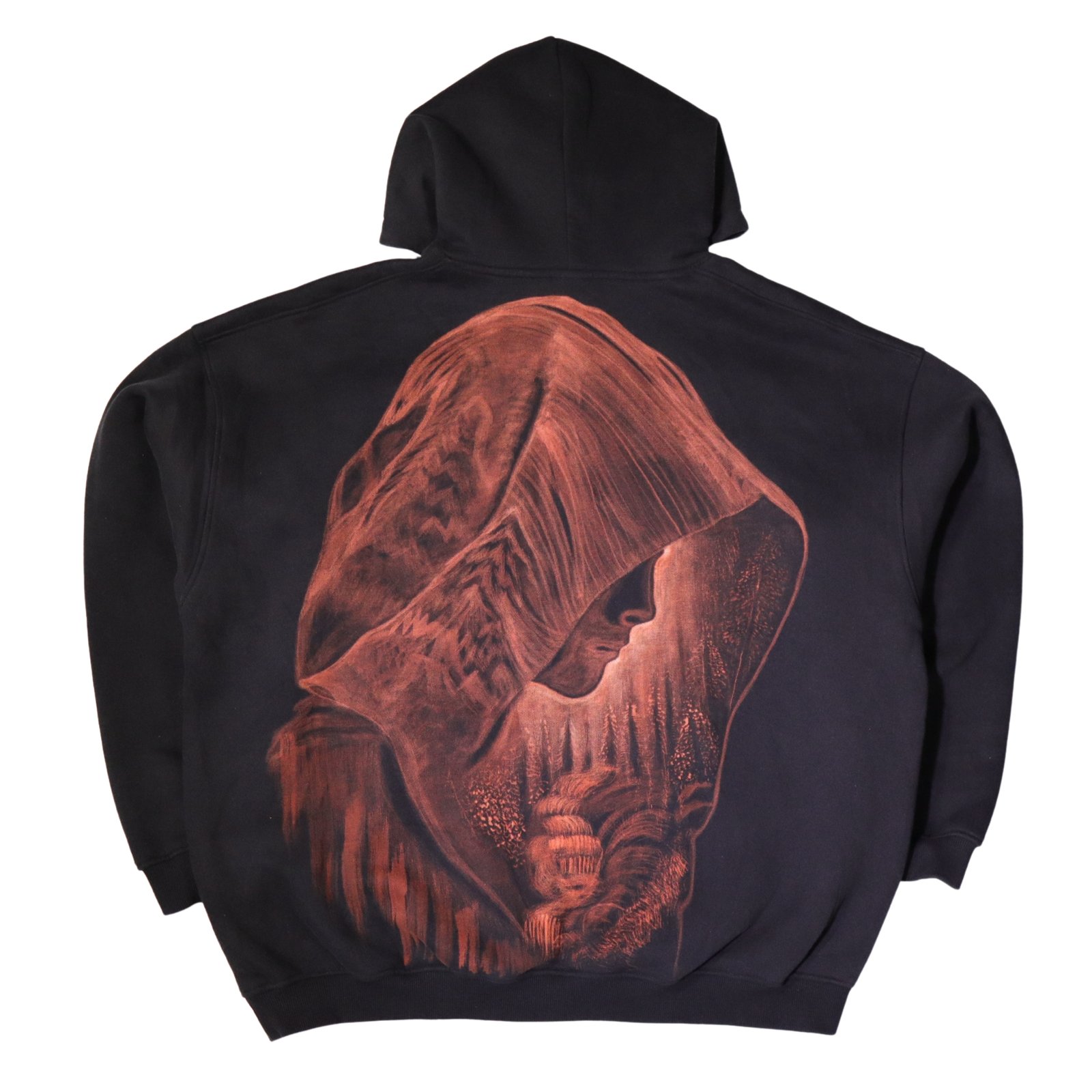 Mother Nature — Hand-Painted Wearable Art Hoodie - Image 3